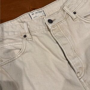 We The Free Cream Jeans